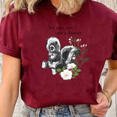 He Can Call Me A Flower BamBii T-Shirt
