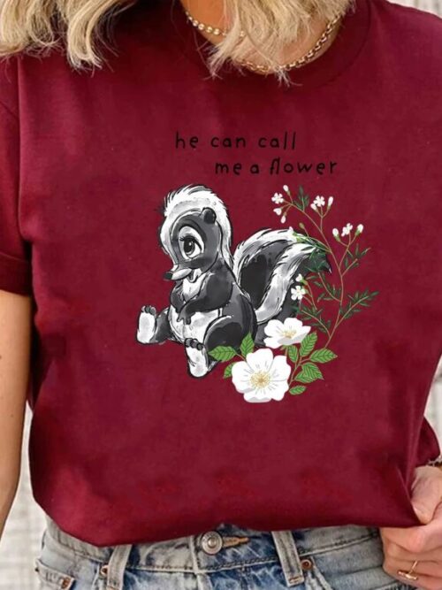 He Can Call Me A Flower BamBii T-Shirt He Can Call Me A Flower BamBii T-Shirt