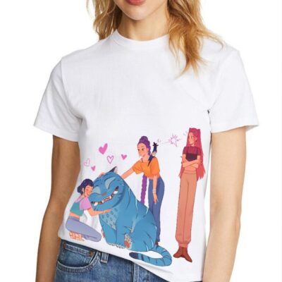 My Little Tiger And Huntrix Girls T-Shirt