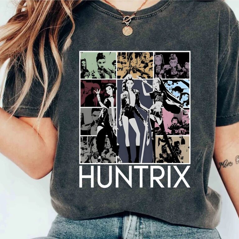 Huntrix Kpop Demon Hunters T-shirt Huntrix Kpop Demon Hunters T-shirt