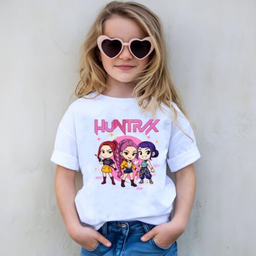 Kpop Demom Hunters Huntrix Youth T-Shirt