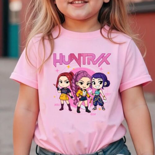 Kpop Demom Hunters Huntrix Youth T-Shirt