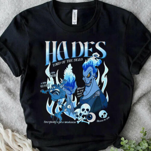 Villains Hades Lord Of The Dead Hercules T-shirt