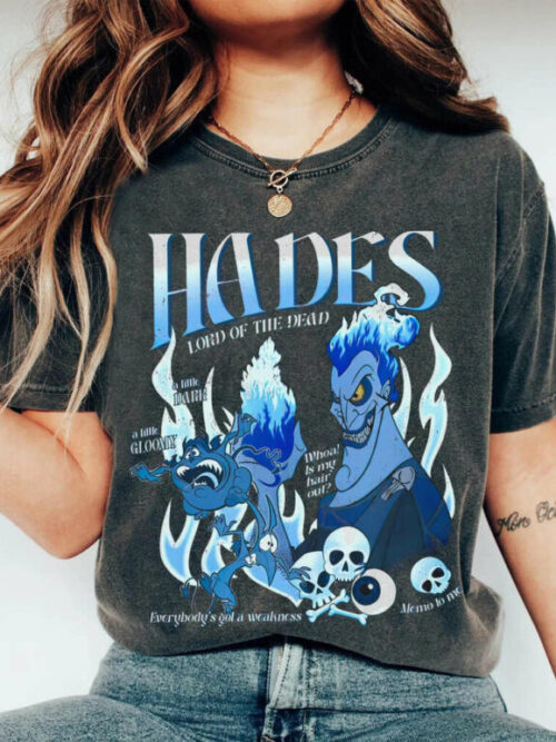 Villains Hades Lord Of The Dead Hercules T-shirt