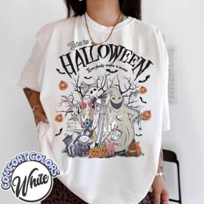 Jack Skellington, Sally Halloween, The Nightmare Before Christmas T-Shirt