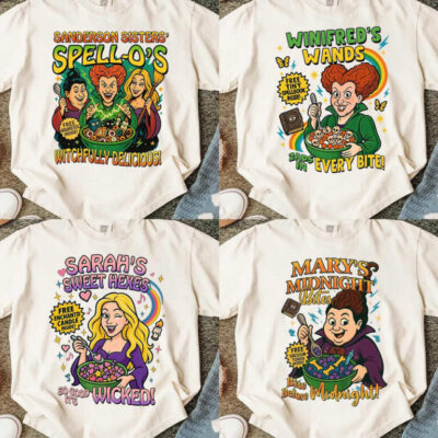 Sanderson Sisters Funny Witchy Halloween T-Shirt