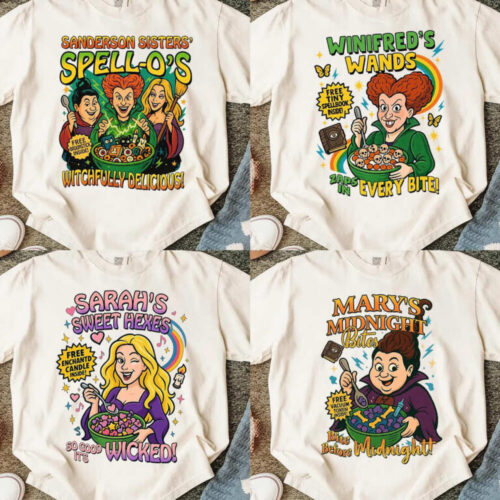 Sanderson Sisters Funny Witchy Halloween T-Shirt