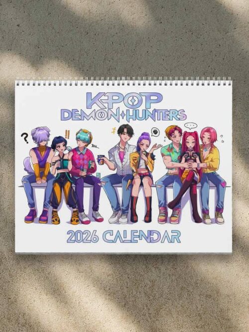 Kpop Demon Hunters Calendar 2026