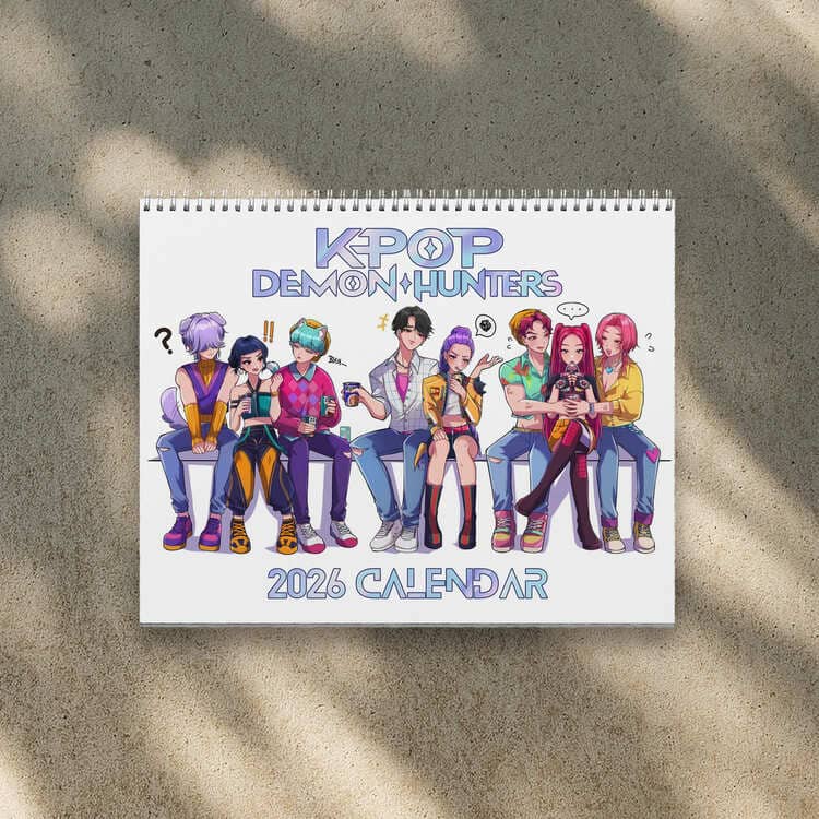 Kpop Demon Hunters Calendar 2026 Kpop Demon Hunters Calendar 2026
