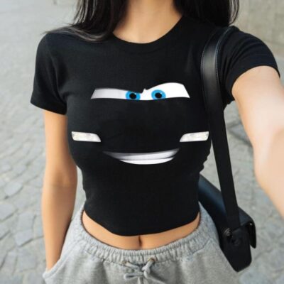 Lightning McQueen Big Face Baby Tee