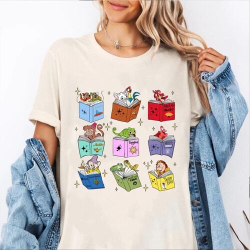 Disney Princess Sidekicks Book Club T-Shirt
