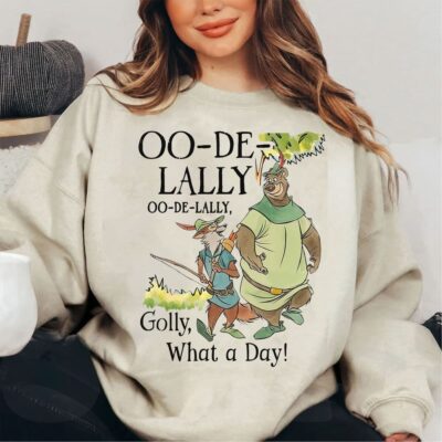 Oo-De-Lally, Golly What A Day, Robin Hood And Little John T-shirt