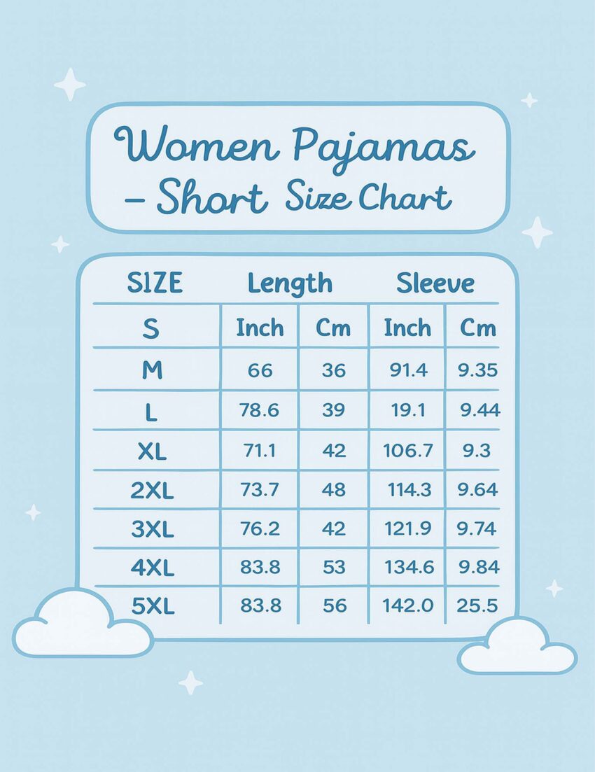 Rumi’s Choo Choo Train – Satin Long Pajamas Short Set