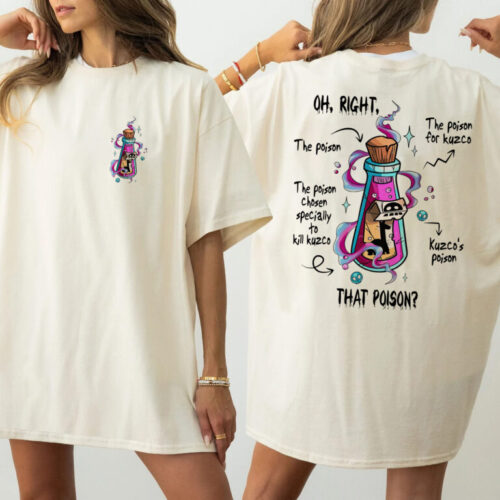 Poison For Kuzco Emperor’s New Groove 2 Sides T-Shirt