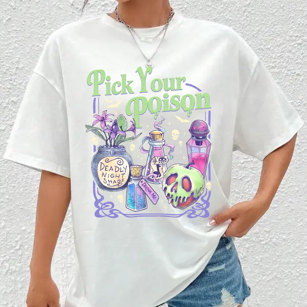Pick Your Posion, The Emperor’S New Groove T-Shirt Pick Your Posion, The Emperor’S New Groove T-Shirt