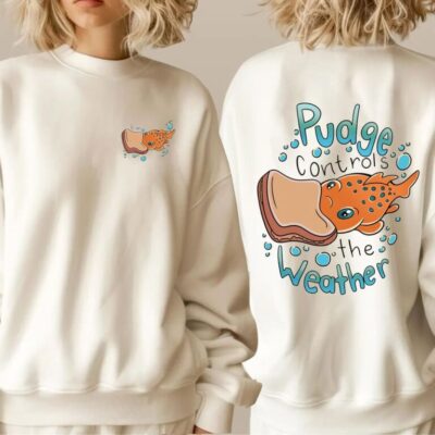 Pudge Controls The Weather LiLo & Stitch 2 Sides T-Shirt