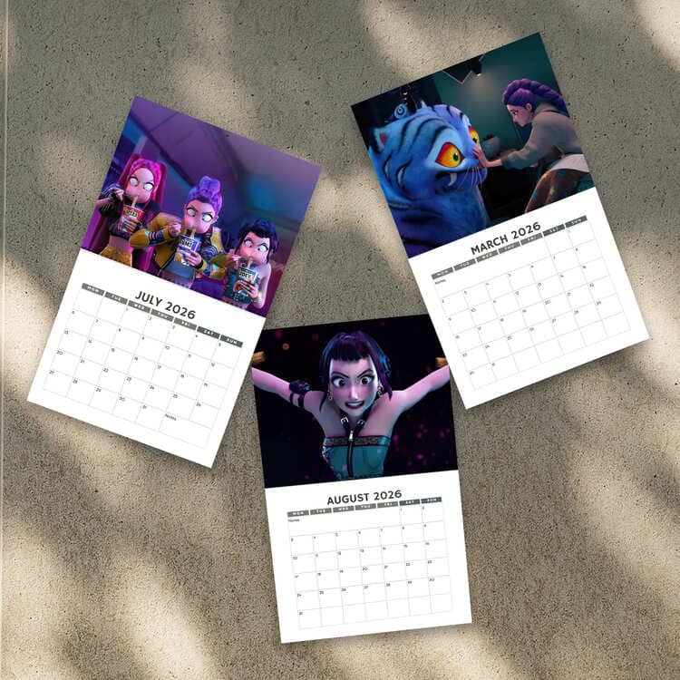 Kpop Demon Hunters Calendar 2026 Kpop Demon Hunters Calendar 2026