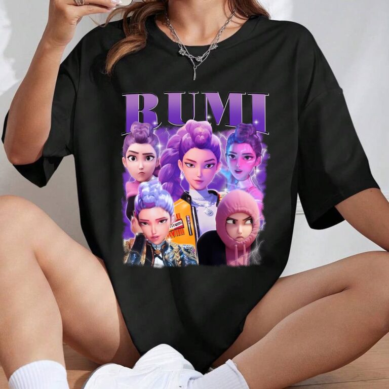 Kpop Demon Hunter, Rumi Mira Zoey T-shirt Kpop Demon Hunter, Rumi Mira Zoey T-shirt