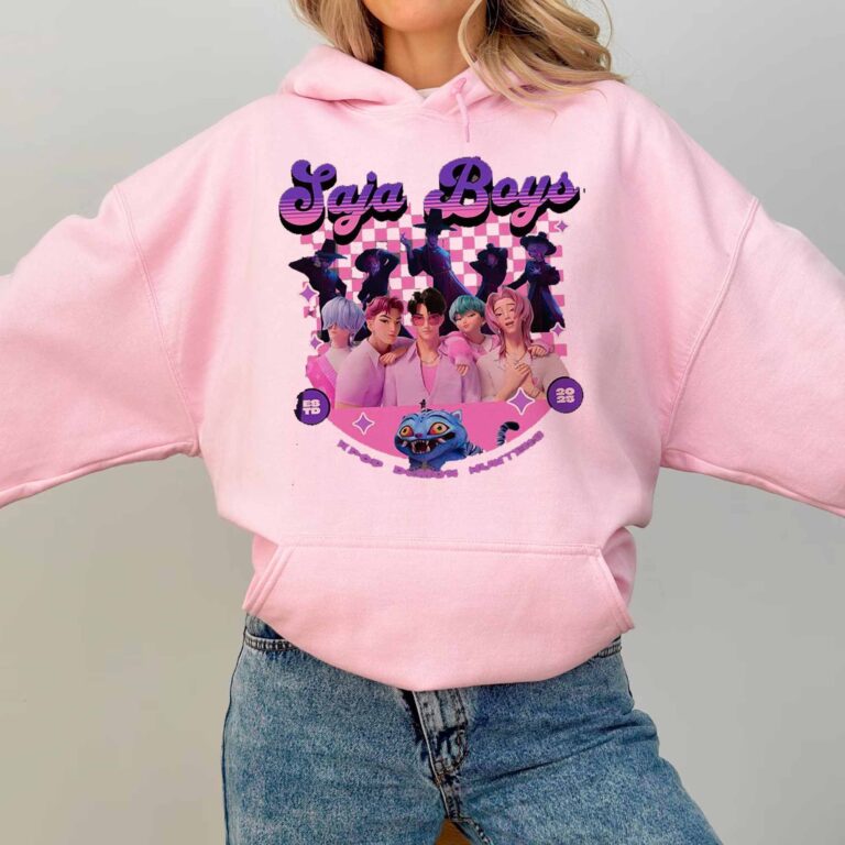 Kpop Demon Hunters Saja Boys T-shirt Kpop Demon Hunters Saja Boys T-shirt