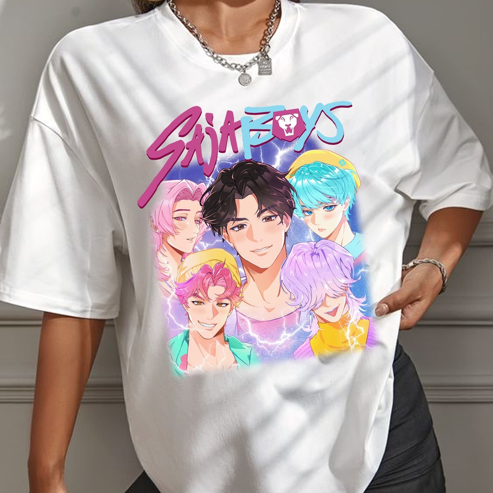 Saja Boys Kpop Demon Hunters T-Shirt Saja Boys Kpop Demon Hunters T-Shirt