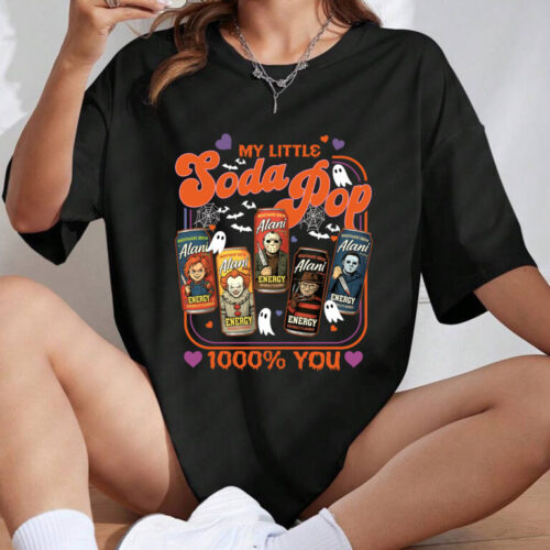 My Little Soda Pop Spooky, Kpop Demon Hunters T-shirt