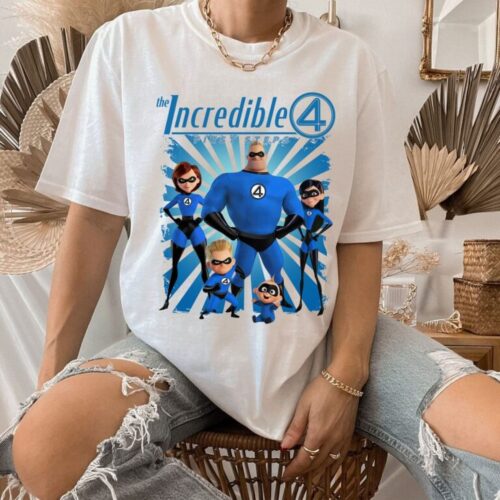 The Incredibles Fantatic Four T-Shirt
