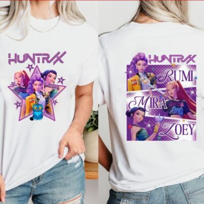 Huntrix Halloween, Kpop Demon Hunters T-shirt