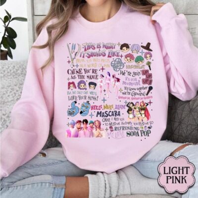 Huntrix Lyric, Kpop Demon Hunters T-shirt