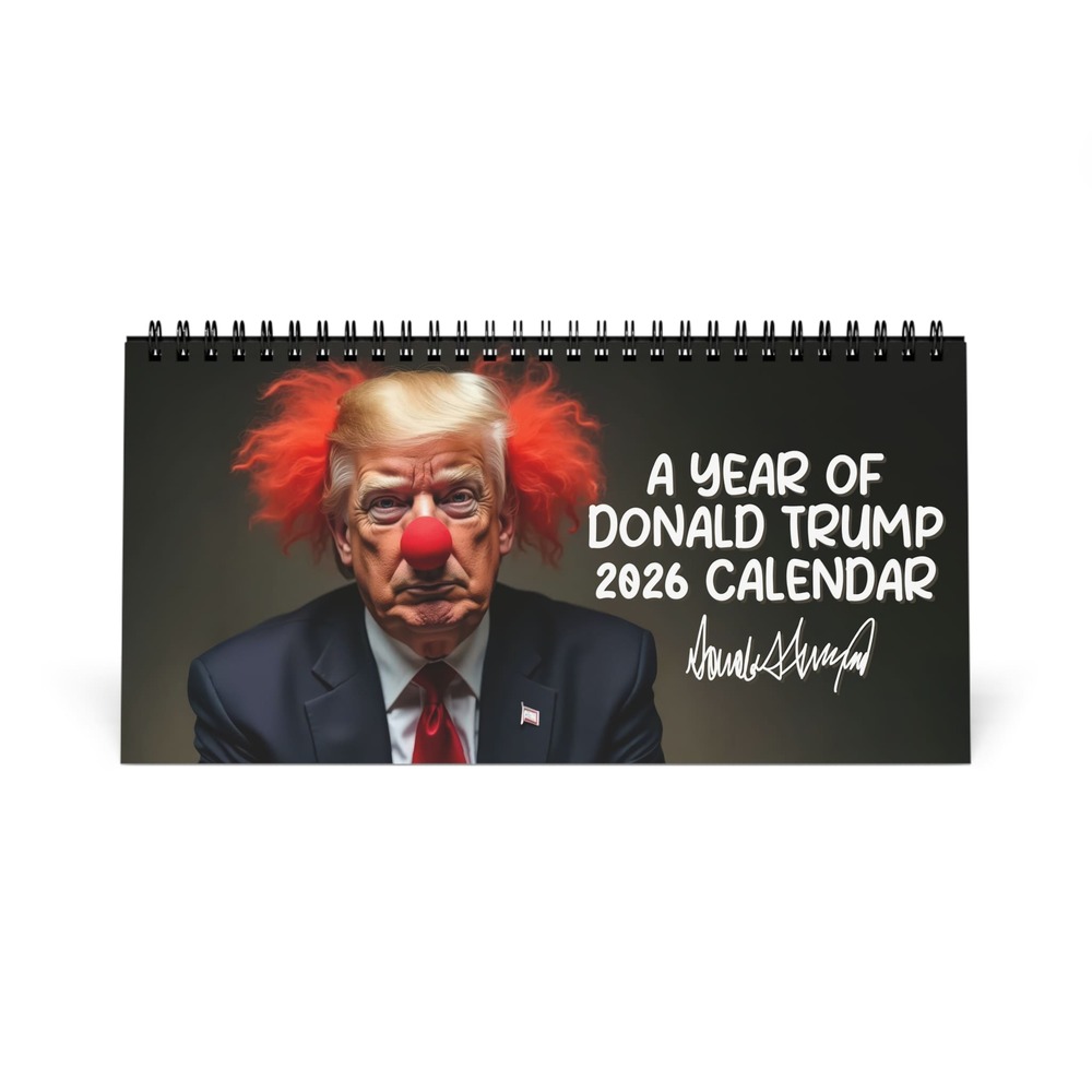 A Year Of Funny Trump 2026 Desk Calendar | Home Decor, Office Decor, Retro Movie Fan Gift A Year Of Funny Trump 2026 Desk Calendar | Home Decor, Office Decor, Retro Movie Fan Gift