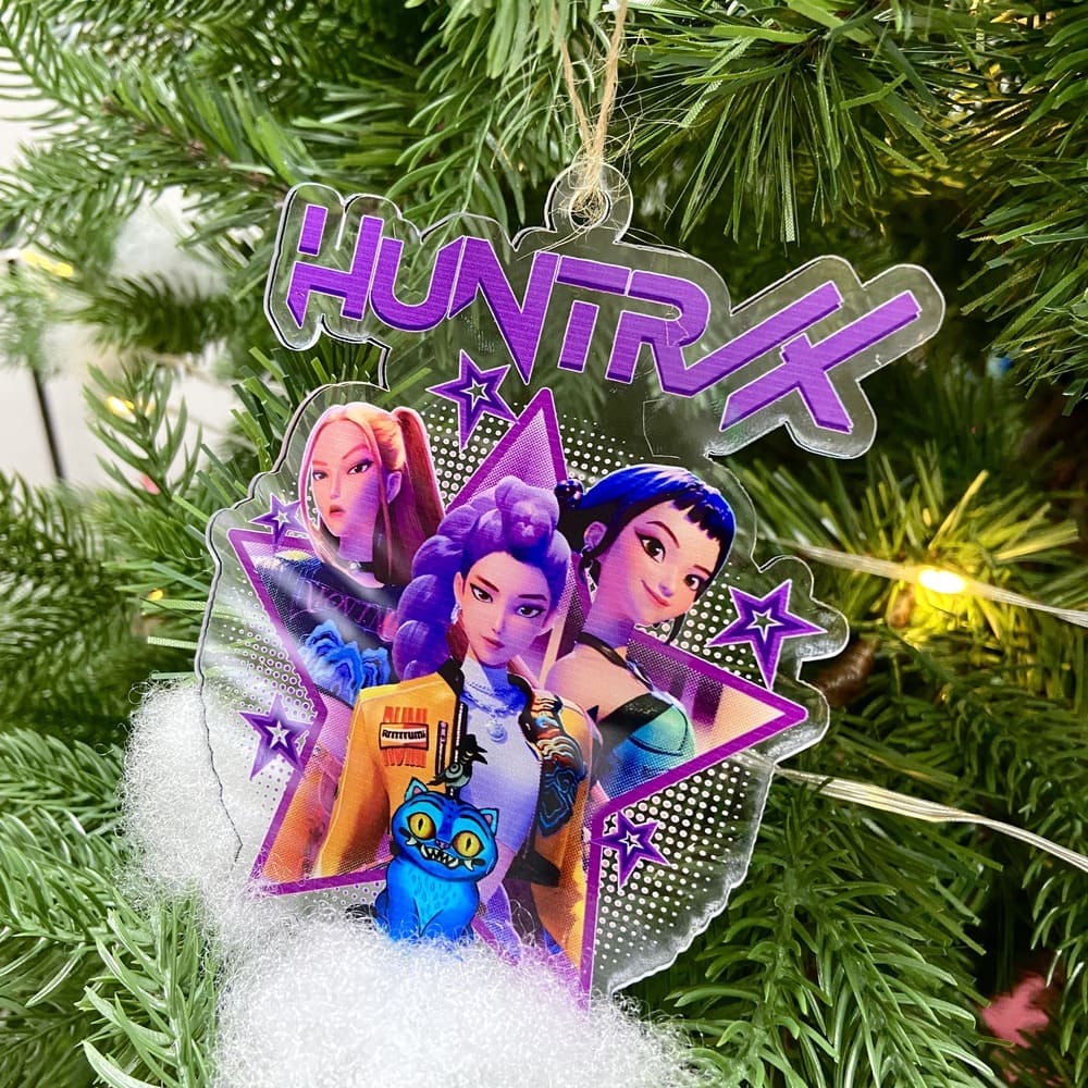 Kpop Demon Hunters Ornament For Holiday Tree Decoration Kpop Demon Hunters Ornament For Holiday Tree Decoration