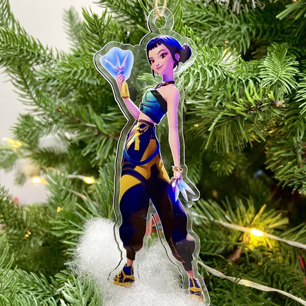 Kpop Demon Hunters Ornament For Holiday Tree Decoration Kpop Demon Hunters Ornament For Holiday Tree Decoration