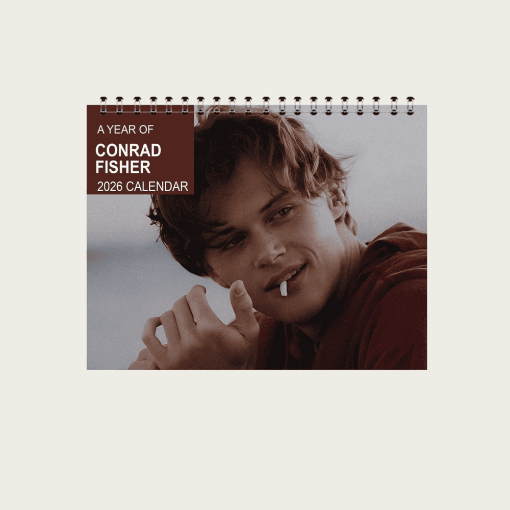 A Year Of Conran Fisher 2026 Calendar | Home Decor, Office Decor, Retro Movie Fan Gift A Year Of Conran Fisher 2026 Calendar | Home Decor, Office Decor, Retro Movie Fan Gift