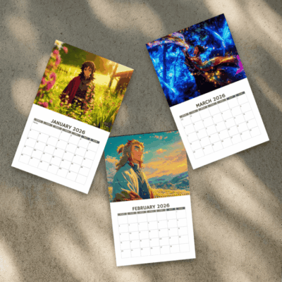 Demon Slayer 2026 Calendar