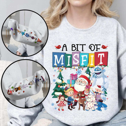 A Bit Of Misfit, Misfit Toys Christmas T-Shirt