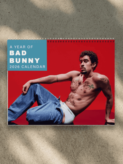 Bad Bunny 2026 Calendar | Home Decor, Office Decor, Bad Bunny Fan Gift Bad Bunny 2026 Calendar | Home Decor, Office Decor, Bad Bunny Fan Gift