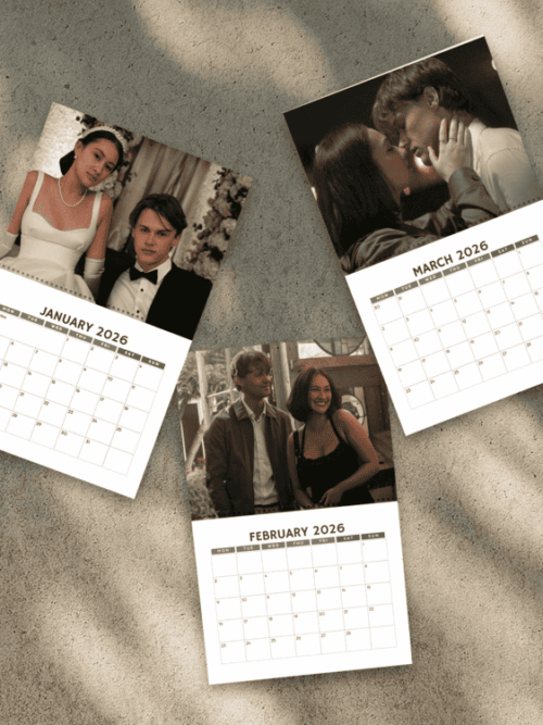 A Year Of Bonard 2026 Calendar | Home Decor, Office Decor, Retro Movie Fan Gift