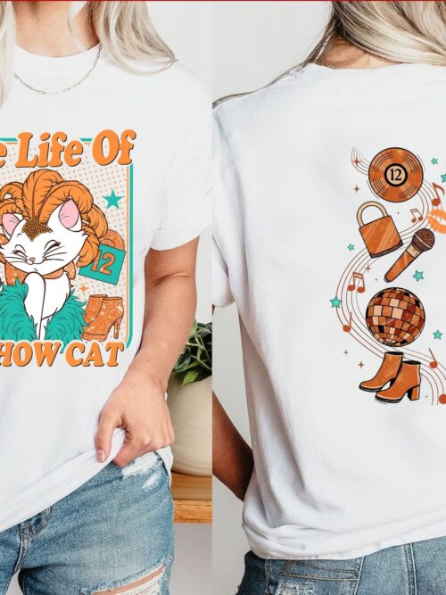 Version 2 The Life Of Show Cat 2 Sides T-Shirt