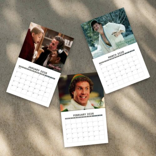 Nostalgic Christmas 2026 Calendar