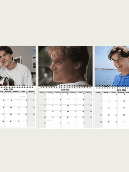 A Year Of Conran Fisher 2026 Calendar | Home Decor, Office Decor, Retro Movie Fan Gift