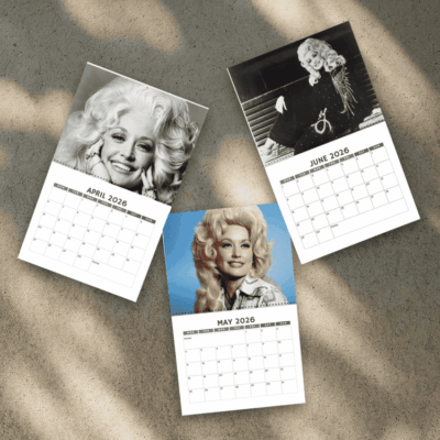 A Year Of Dolly Parton 2026 Calendar