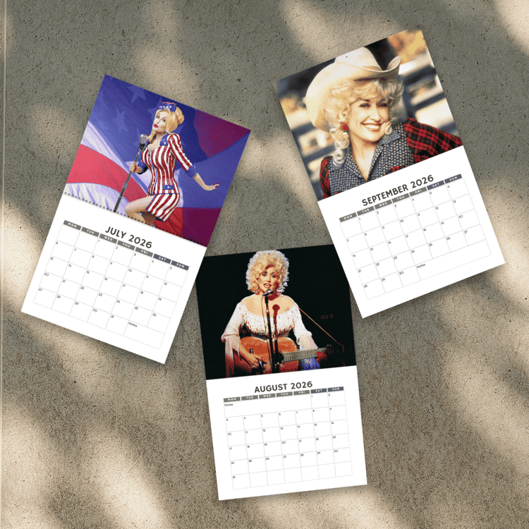 A Year Of Dolly Parton 2026 Calendar | Home Decor, Office Decor, Fan Gift A Year Of Dolly Parton 2026 Calendar | Home Decor, Office Decor, Fan Gift