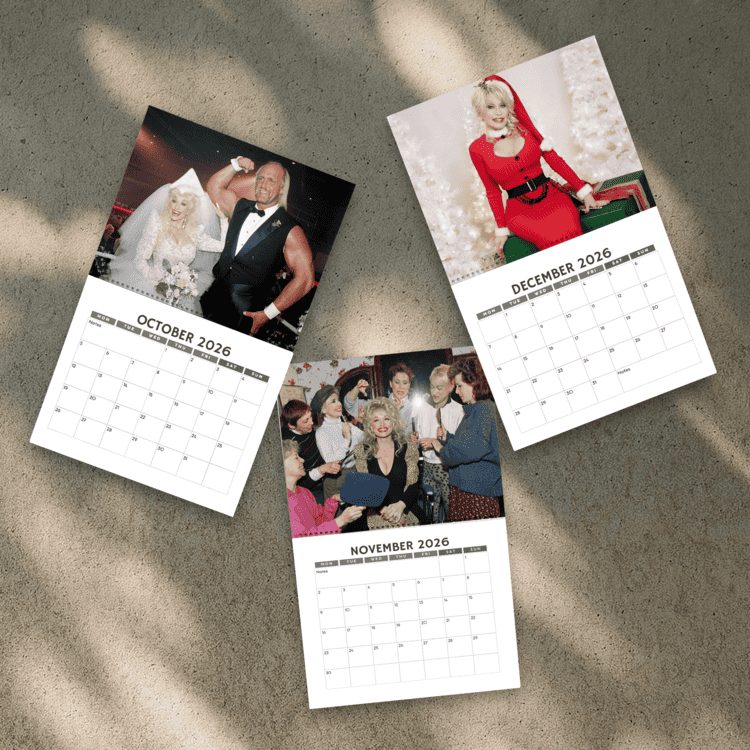 A Year Of Dolly Parton 2026 Calendar | Home Decor, Office Decor, Fan Gift A Year Of Dolly Parton 2026 Calendar | Home Decor, Office Decor, Fan Gift