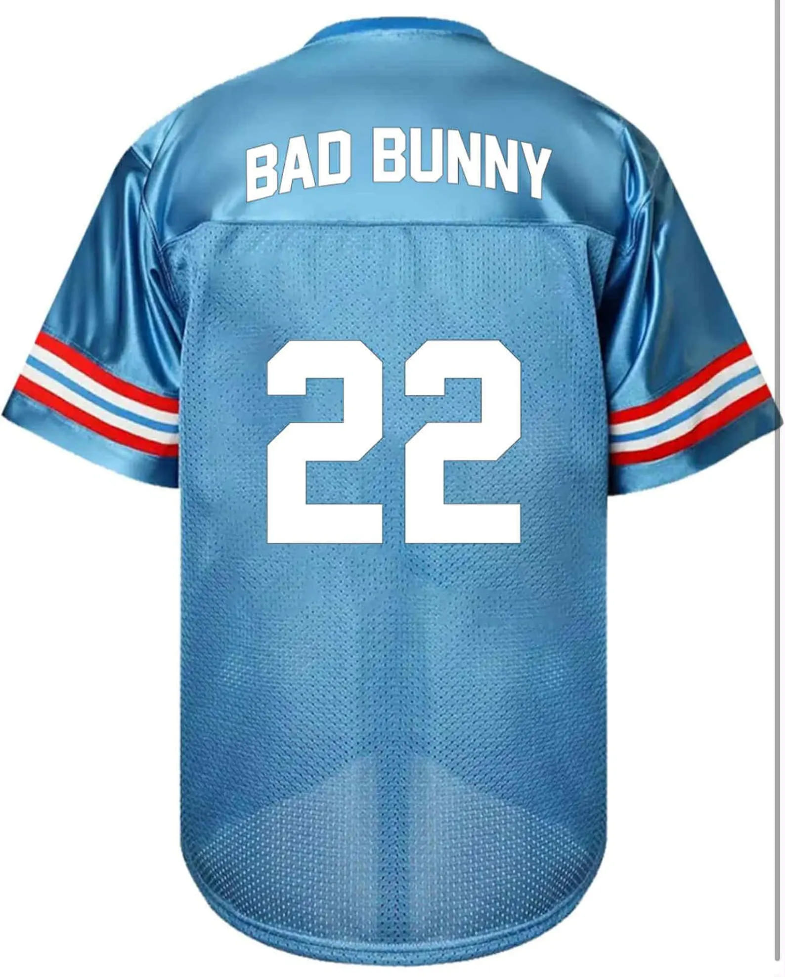 Version 2 Here for the Benito Bowl Football Jersey, Bad Bunny Fan Version 2 Here for the Benito Bowl Football Jersey, Bad Bunny Fan