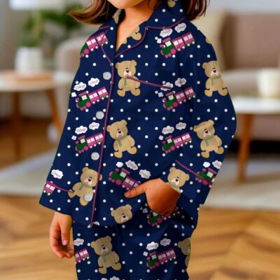 Rumi Choo Choo Kids Pajamas Set