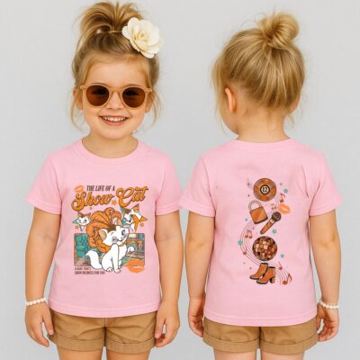 The Life Of A Show Cat 2 Sides Kid Youth T-Shirt