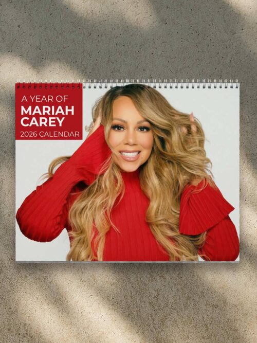 Mariah Carey 2026 Calendar | Home Decor, Office Decor, Mariah Carey Fan Gift