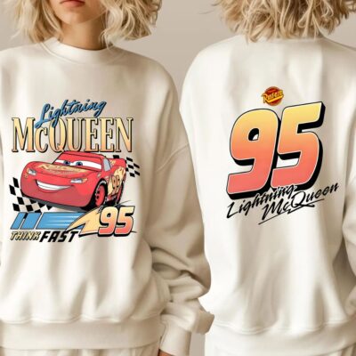 Vintage Lightning McQueen Number Back T-Shirt