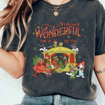 Robin Hood The Most Wonderful Time of The Year Christmas T-Shirt