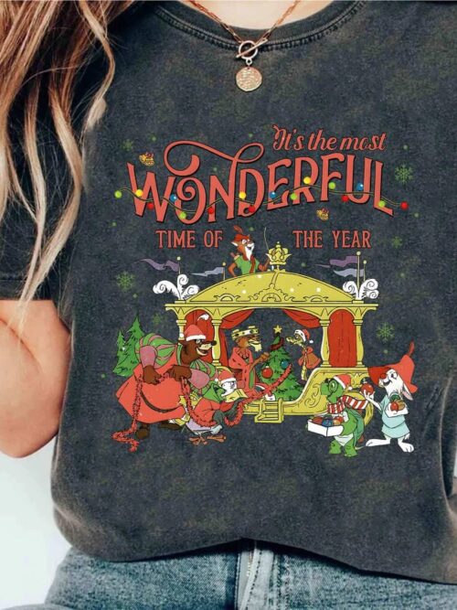 Robin Hood The Most Wonderful Time of The Year Christmas T-Shirt