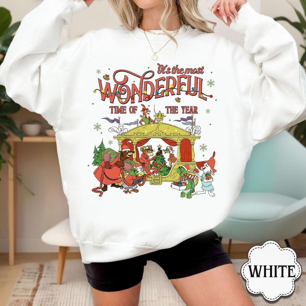 Robin Hood The Most Wonderful Time of The Year Christmas T-Shirt Robin Hood The Most Wonderful Time of The Year Christmas T-Shirt